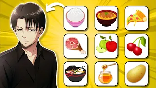 Anime Food Quiz | Guess The Anime Character From His Favorite Food