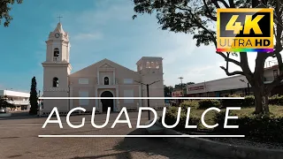 Aguadulce city center relaxing sunrise walk. Panamá 4K