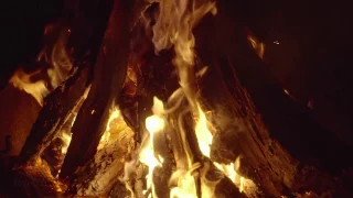 10-Hour of Slow Motion Fire Relax video - Campfire. Episode 5 - Only in HD