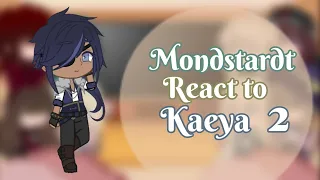 Mondstadt react to Kaeya and ??? || No ships || Parte 2/2 ||Genshin Impact