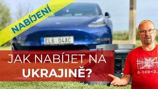 JAK NABÍJET ELEKTROMOBIL NA UKRAJINĚ? | BACINA.TV