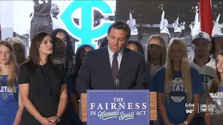DeSantis signs bill banning transgender athletes from playing on certain teams into law