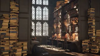 Hogwarts Library - 3D Environment