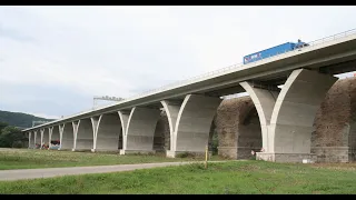 A 4: Neubau der Saaletalbrücke bei Jena-Göschwitz (Dokumentation © 2006)