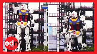 Amazing Footage Shows Giant Robot Making First Moves in Japan