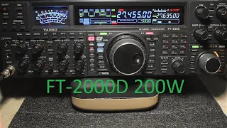 YAESU FT-2000D 200w Demo