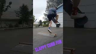 Slappy Curb Fun Old School Skateboarding #skateboarding #skateboard #skate