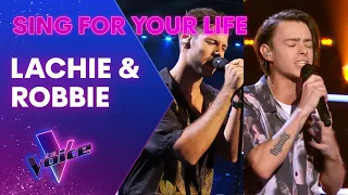 Robbie & Lachie Sing For Their Lives | The Battles | The Voice Australia