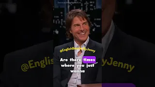 🔴Learn English with Tom Cruise: Conversations with the Stars #englishconversation  #english