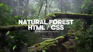 Создание красивого сайта с 3D эффектом Parallax (HTML + CSS)