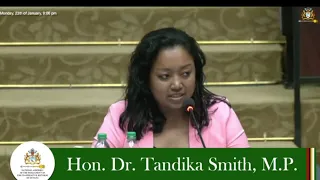 Budget 2023 debate presentation by PPP/C MP Dr. Tandika Smith