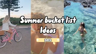 40 Summer bucket list ideas! 🌊☀️(aesthetic & fun ideas)