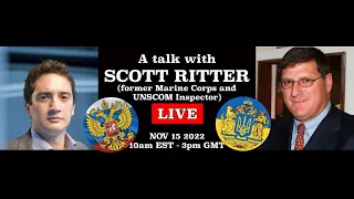 A talk with Scott Ritter (former Marine Corps and UNSCOM Inspector) - Subtitles (Eng, Por, Rus)