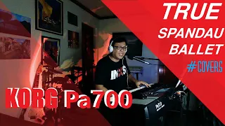 True- Spandau Ballet #cover  (80s music) on  KORG Pa700 mic feature