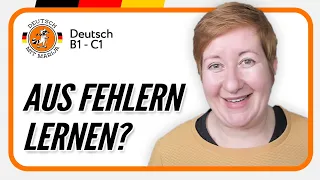 Wie wichtig sind die Fehler beim Lernen? | Deutsch mit Marija