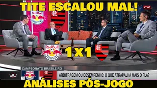 ZÉ ELIAS ESCULACHOU TITE! - RED BULL BRAGANTINO 1x1 FLAMENGO - "ESCALOU ERRADO DE NOVO"