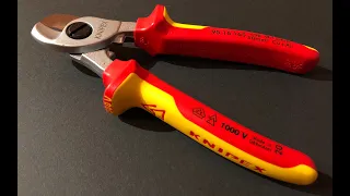 Nożyce do cięcia kabli miedzianych i aluminiowych / Knipex 9516165