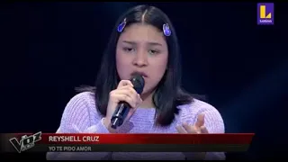 Reyshell Cruz | Yo te pido amor | Audiciones a Ciegas | La Voz Kids Perú