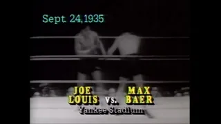 Joe Louis vs Max Baer, 24 Sep 1935