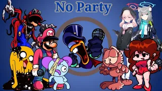 No Party But Everyone Sings It (Collab With @RicGamingYT) (FNF Cover)