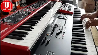 Nord Stage 3 vs Yamaha Modx8