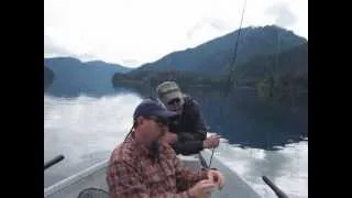 Fishing for the Beardslee Trout on Lake Crescent 2013