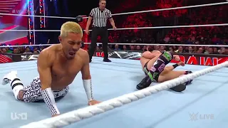 The Miz vs. Akira Tozawa | RAW August 21, 2023 WWE