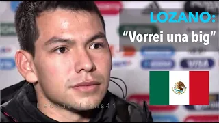 Lozano in un'intervista col Messico "Napoli buona squadra ma vorrei giocare in una big" + INSIGNE