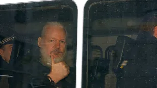 Assange held at magistrates court in London after his arrest