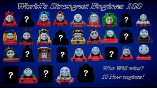 Thomas & Friends - World's Strongest Engines 100! (32 Engines with 10 New Engines!)