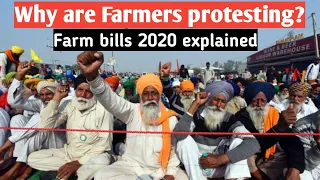 Farm bill 2020 explained | Why are Farmers protesting? | Three farm bills 2020 | Agricos stop |