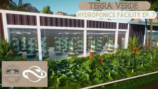 🌍 Hydroponics Facility | Planet Zoo Speed Build | Terra Verde Episode 7