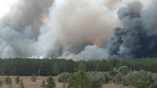 с.Борское Самарская область.Страшный пожар.часть 2