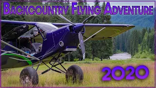 Flying the IDAHO, MT, WY mountains and backcountry - 2020 | turbo RANS S-7S