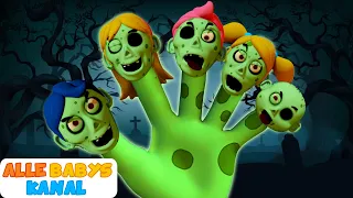 Papa Zombie, Mama Zombie – Halloween-Finger-Familienlied | ABC - Kinderlieder auf Deutsch