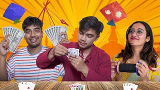 Card Players And Dashain || ( funny video) ft. AashutoshBrh