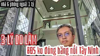 "BĐS không đóng băng nổi ở Tây Ninh" Lấy ví dụ về căn nhà 6 phòng xây mới giá 1tỷ 315tr ở Hòa Thành