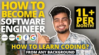 How to become a Software Engineer? 🧐 | How to learn coding? | 0 Programming Knowledge to FAANG! 🔥