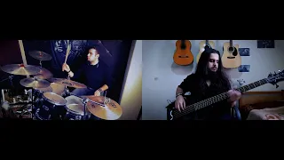 Riverside - Discard your fear (bass & drum cover)