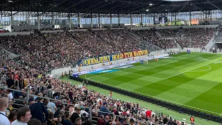 "MY PORTOWCY" - hymn Pogoni Szczecin w meczu z Lechem Poznań | 11.09.2022