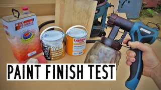 Paint Finish with a Cheap HVLP Electric Spray Gun? --- FULL IN DEPTH TEST --- Erbauer 700w