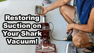 Fixing a Shark Vacuum With Loss of Suction [Doesn't Sound Right]