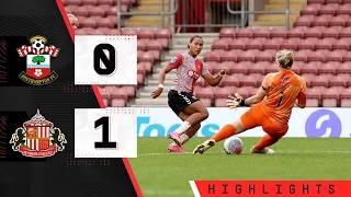 WOMEN'S HIGHLIGHTS: Saints 0-1 Sunderland | Barclays Women's Championship