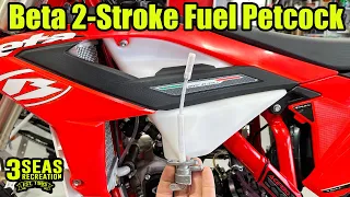 Does your 2-stroke Beta run out of fuel fast?  Fuel Petcock Explained | 3 Seas Recreation