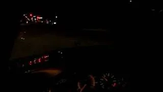Mercedes w140 sclass driving at night Socal