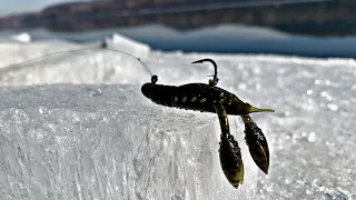 BANK FISHING RIVER SMALLMOUTH!(SUSQUEHANNA RIVER WINTER 2022)