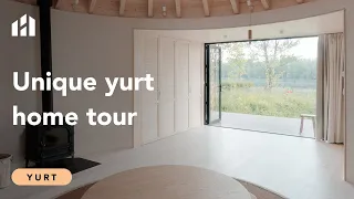 Beautiful Hybrid Yurt Cabin - (Minimal European style)