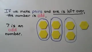 2nd Grade Math 1.1, Even and Odd Numbers