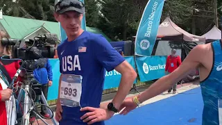 Finish Line Interview with World Champion Jim Walmsley