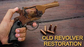 Rusty webley revolver restoration | 1930s gun restoration